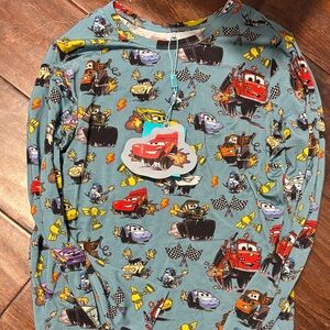 NWT Posh Peanut Cars Themed Long Sleeve Tee 7Y-8Y